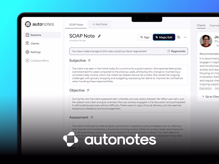 I recently worked with the team at Autonotes.ai (https://Aut...