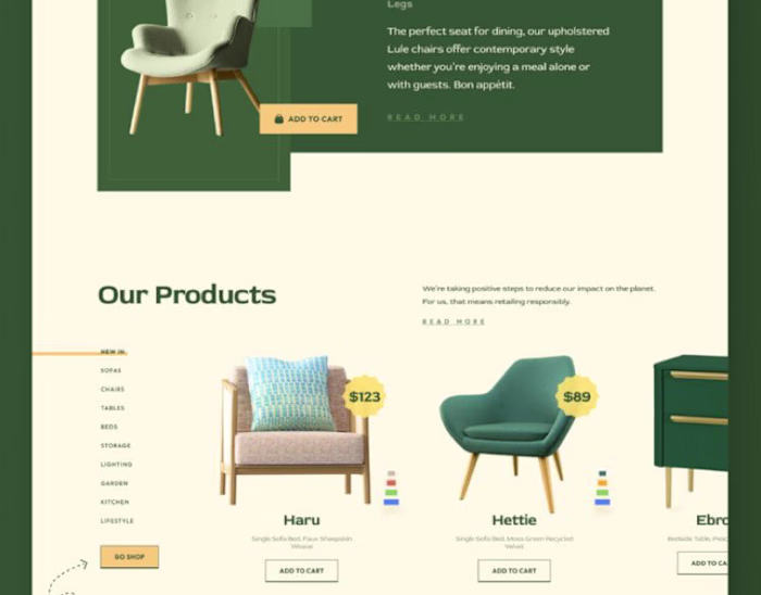 Web design