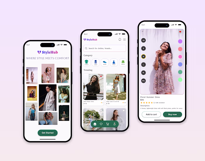 Ecommerce App Design