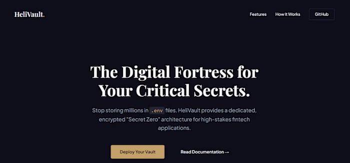 HeliVault: A Secure Key Management Solution