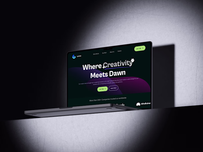 Luminos - Digital Agency Website Company Profile 🖥️