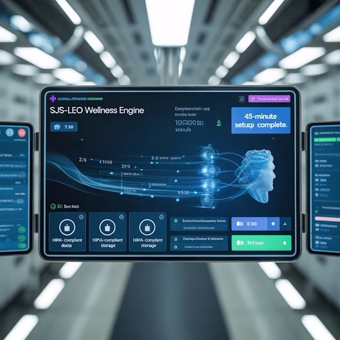 SJS-LEO Wellness Engine & Telehealth Portal