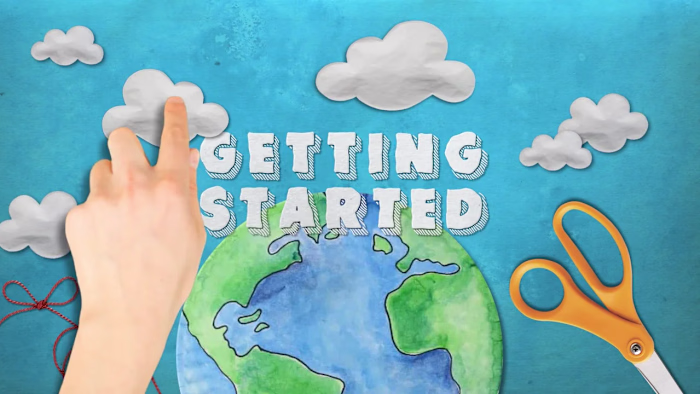 Getting Started Intro Screen