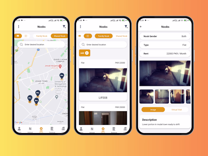 Nook - Property Management App (React Native)