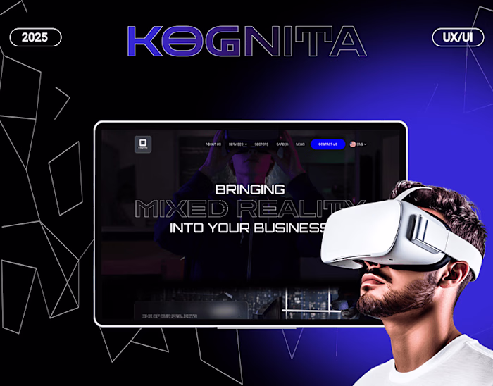 Kognita / AR & VR ? Landing page