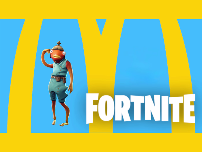 Presentation on McDonald's partnering with Fortnite