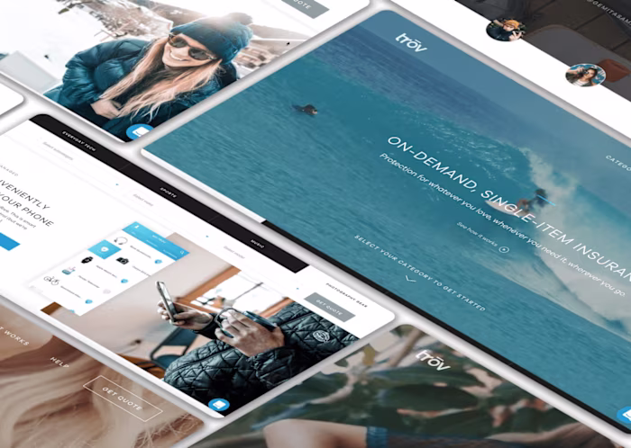 Trov: Fintech App | Website