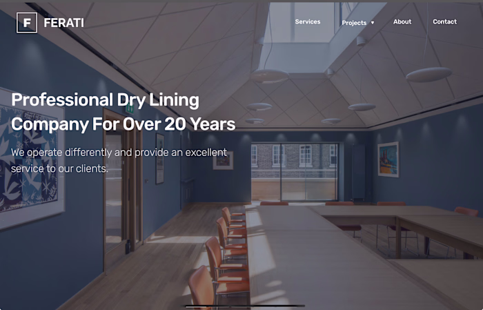 Website implementation for Ferati, a
