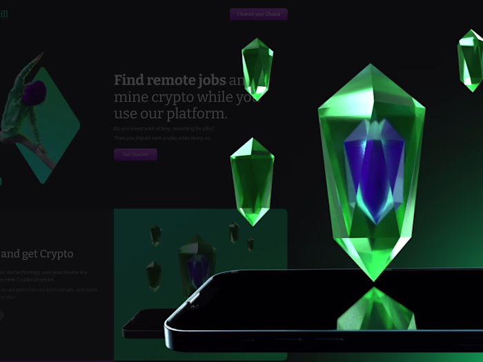 Branding and Landing page for a Web3 company