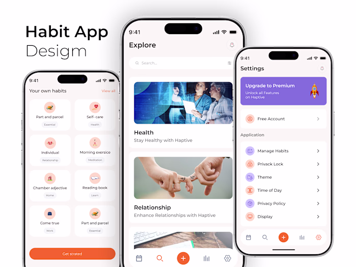 Here is my AI Habit Tracker | Mobile App Redesign Feel free ...