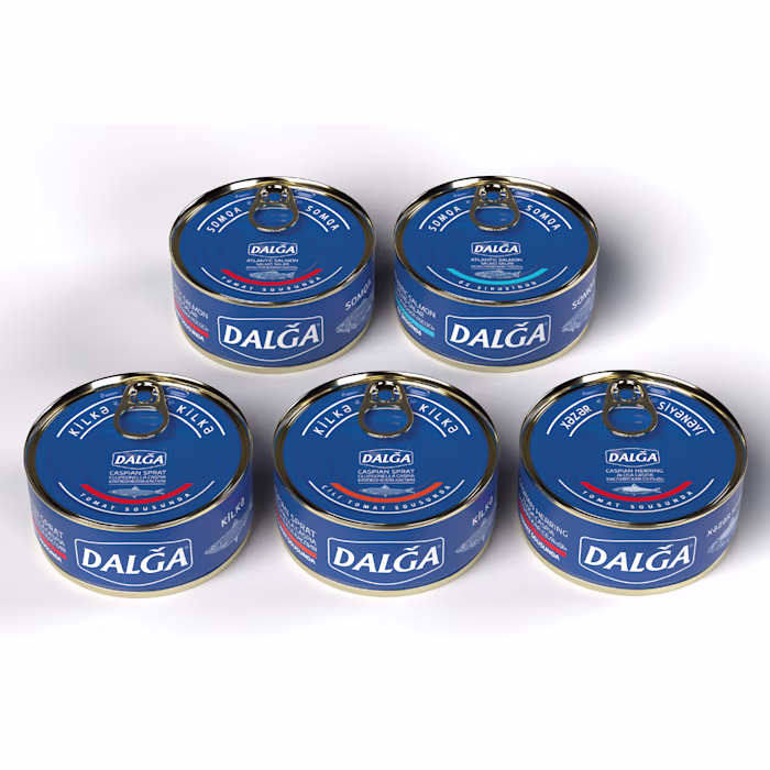 Logo and Packaging Designs for a Brand of Seafood