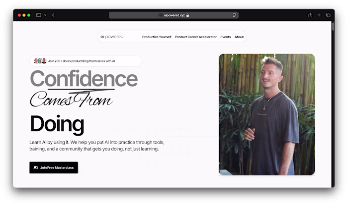 Premium Framer Website Development for AI Powered