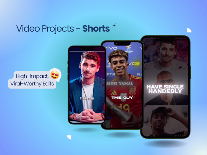 Video Projects – Shorts for Personal Brands 🎬