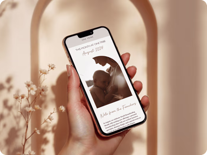 🤍 One Tribe [ Branding + Email Design & Implementation ]