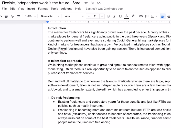 🏋🏾‍♀️ Flexible, Independent Work Is The Future