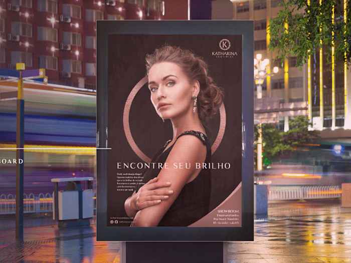 "Find Your Glow" Campaign for Katharina Semijoias Jewelry