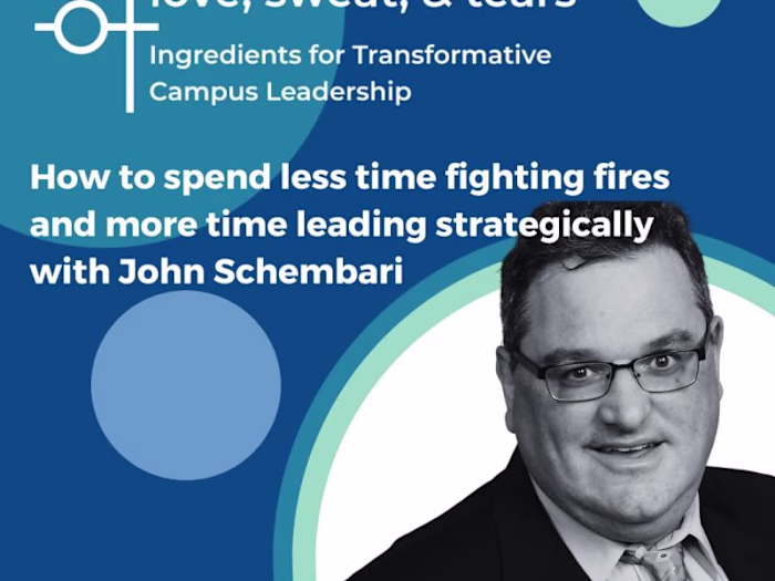 How to spend less time fighting fires and more time leading str…