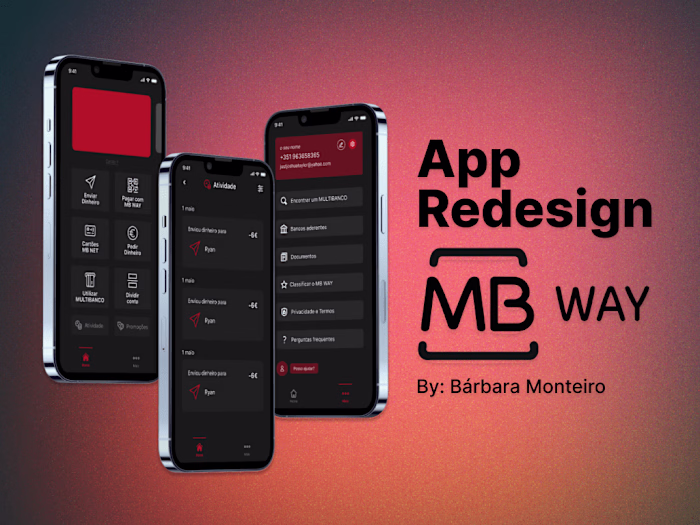 App redesign - Mb WAY