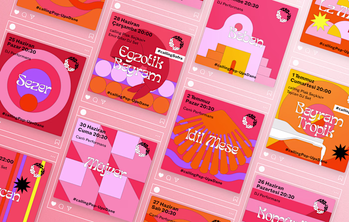 Calling - Social Media Design