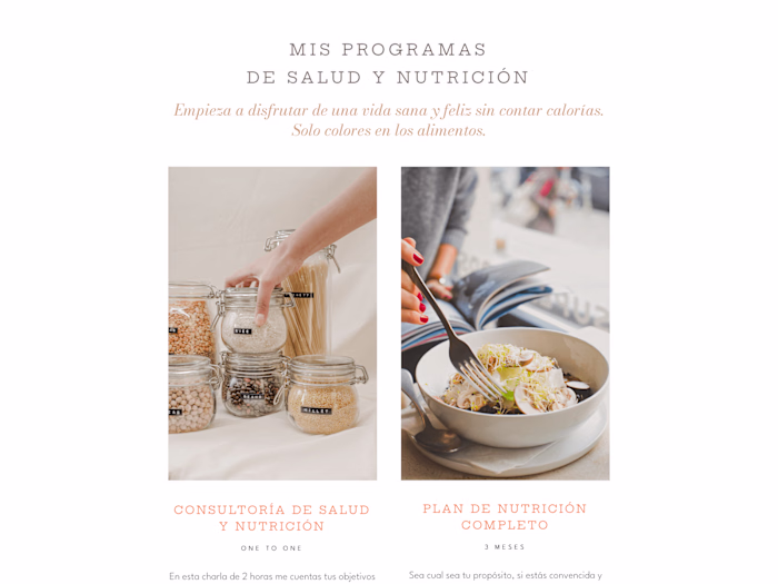 Website for Julisa Espinal