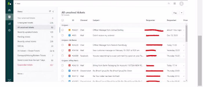 Zendesk Email Management