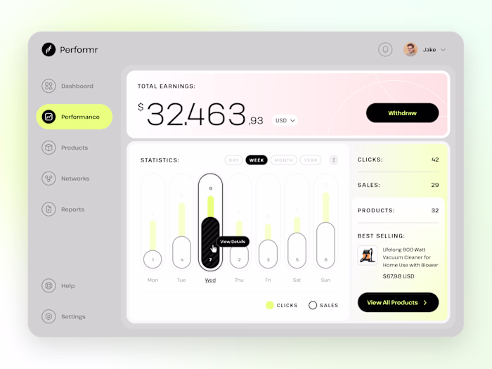 Performr – High-Performance eCommerce App