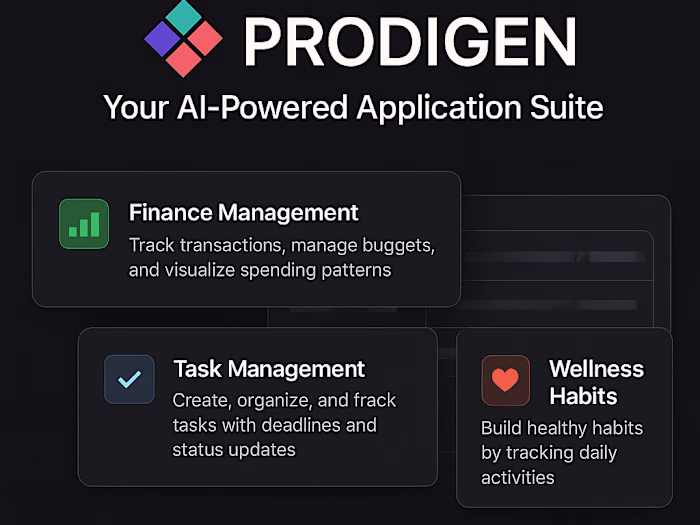 Prodigen - Your AI-Powered Application Suite
