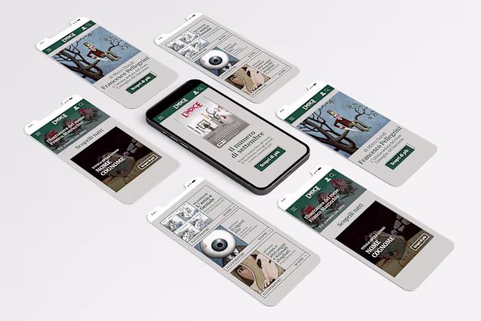 Magazine UX/UI design :: Behance