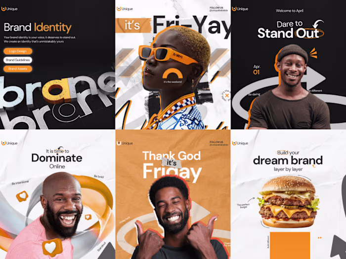 Lead Creative Designer: Elevating Brand Presence - Unique Brand