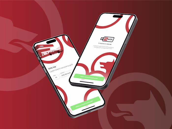 E-Power - EV Charging Mobile App UI/UX Design