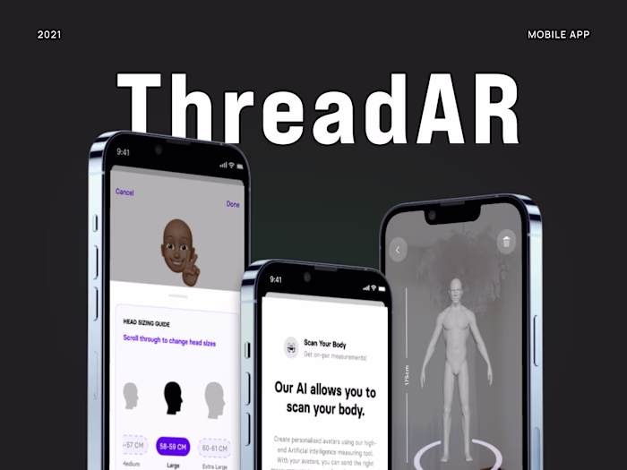 ThreadAR - E-Commerce Platform for AR Body Measurements