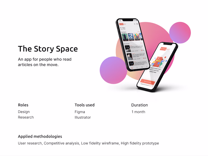 The Story space App
