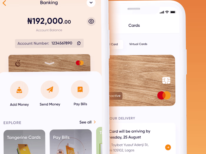 Tangerine Africa - Finance