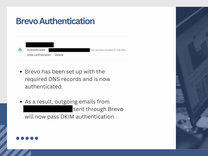 Brevo and Office 365 Authentication