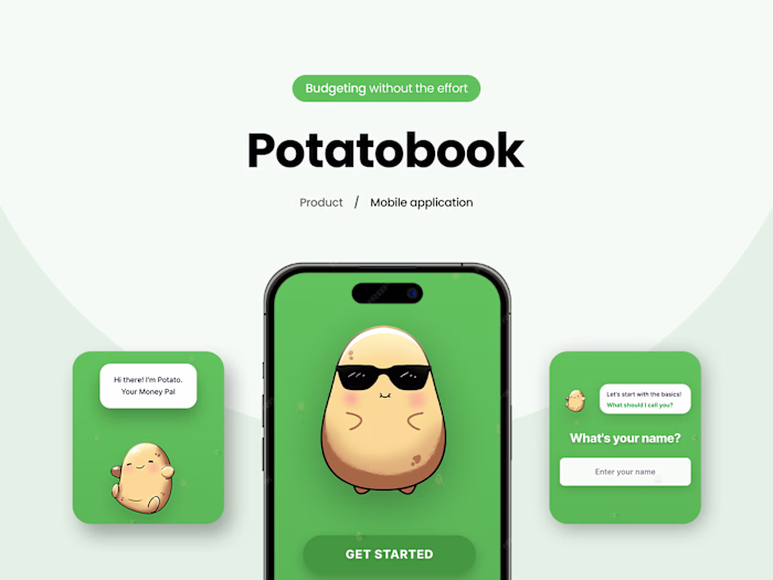Potatobook - Mobile Budgeting App Built