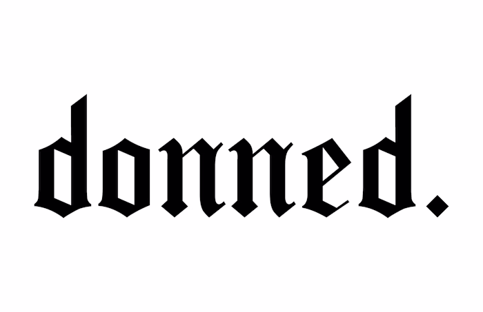 DONNED. — Custom Font Logo Design