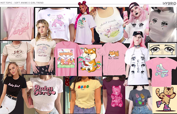 HYBRID APPAREL /// 👚 T-SHIRT + GRAPHIC DESIGN 