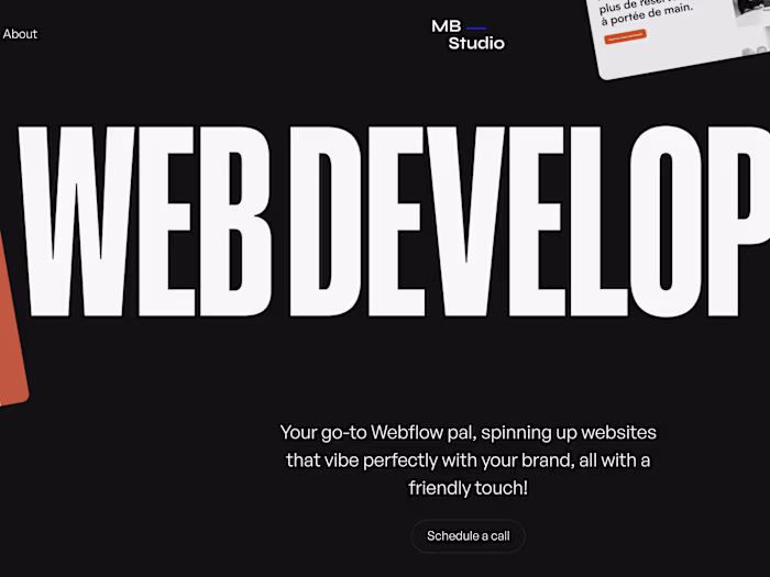 Mishel Balkazhian - Dedicated Webflow Developer.