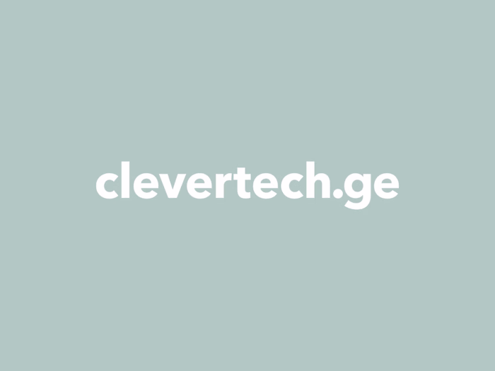 clevertech.ge eCommerce Website