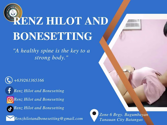 RENZ HILOT AND BONESETTING