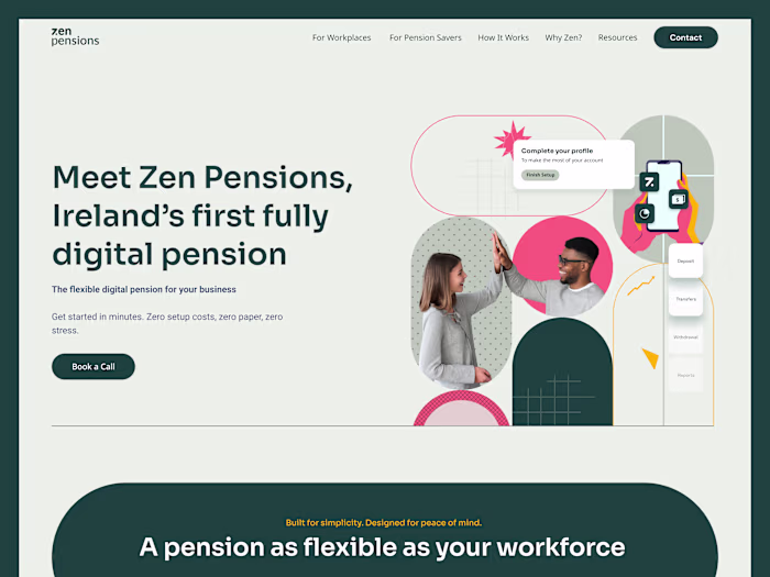 ZenPensions | First Fully Digital Pension