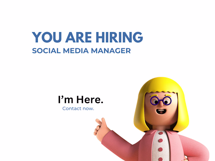 I will be your social media marketing manager