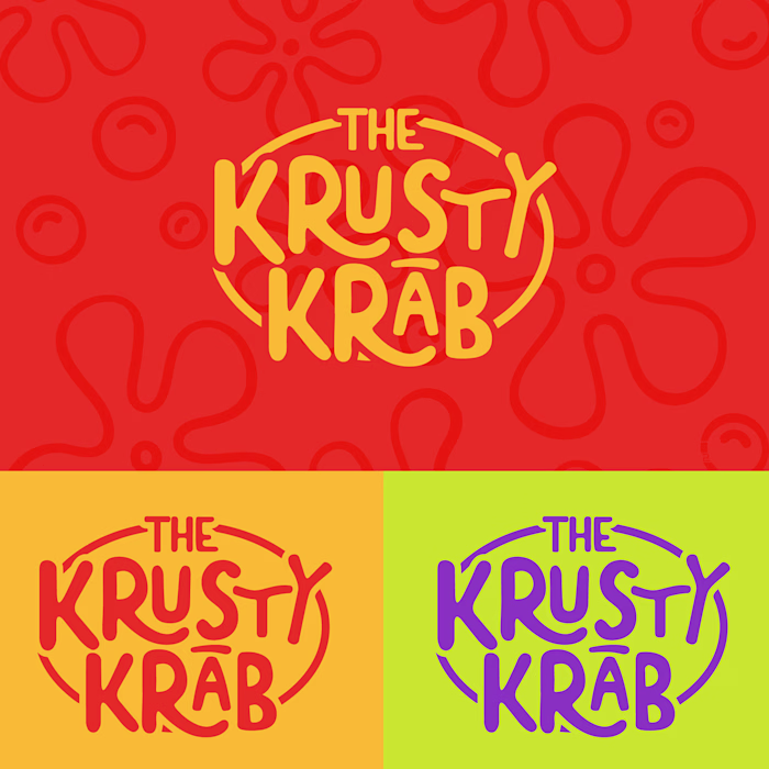 KRUSTY KRAB Visual Rebranding Concept | Brand Identity on Behan…