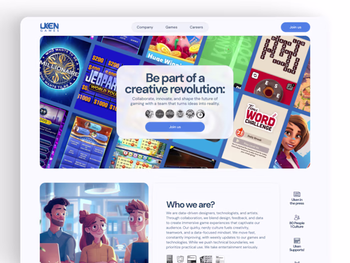 Uken Games | Corporate Website