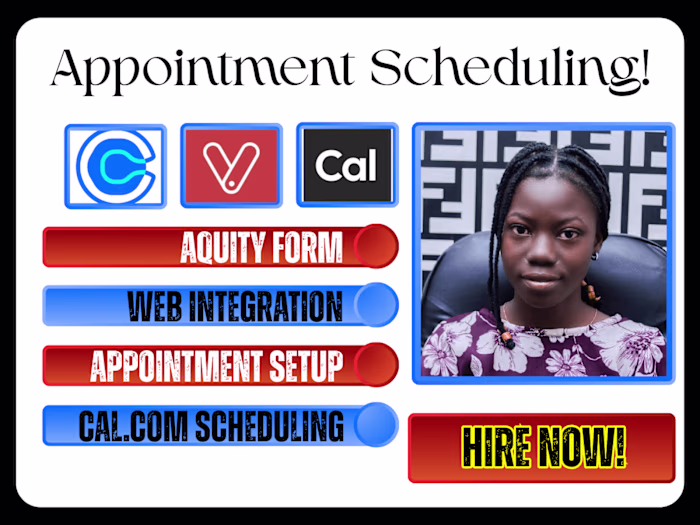Smart Appointment Scheduling Setup And Website Integration