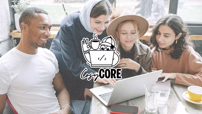 Coworking cafe branding