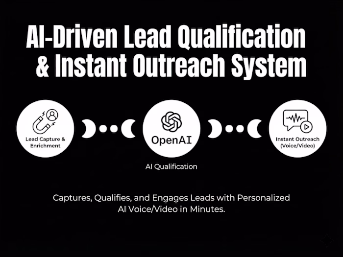 AI-Driven Lead Qualification & Instant Outreach System