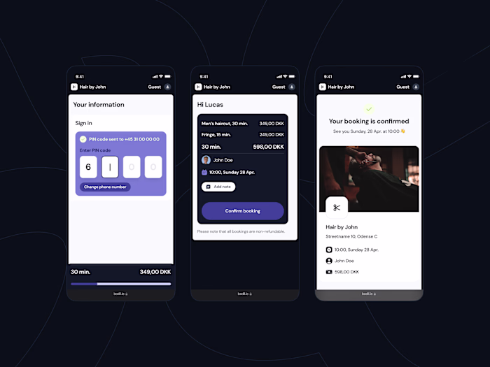 Booking Brand and App UI