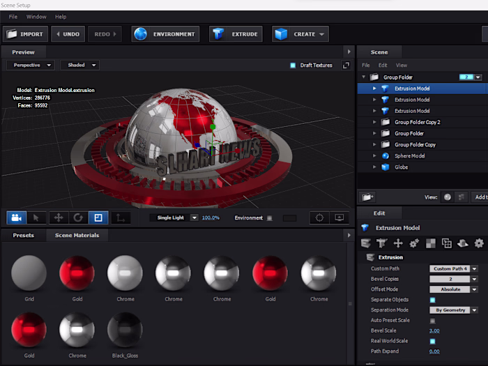 News Intro Using After Effects