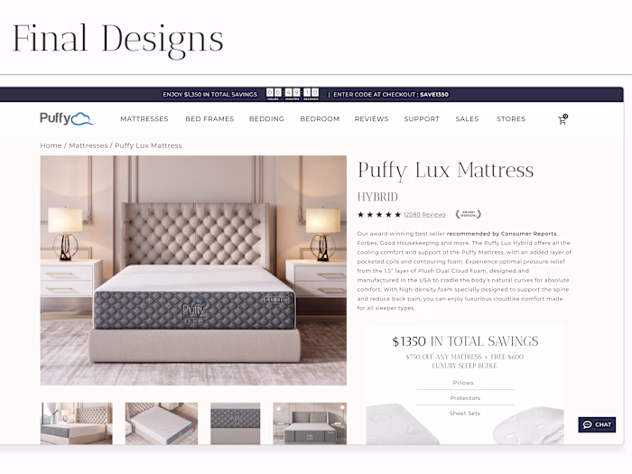 E-Commerce Website and App Design